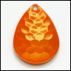 Mag 9 Transparent Orange Hex Blade .025 inch Thick